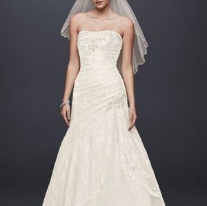 A-line Lace Wedding Dress DAVID'S BRIDAL